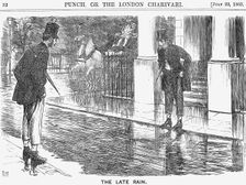 The Late Rain 1865. Creator: George du Maurier
