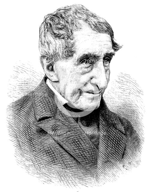 The late Rev. Dr. Dollinger of Munich, ecclesiastical, historian and theologian, 1890. Creator: Unknown.