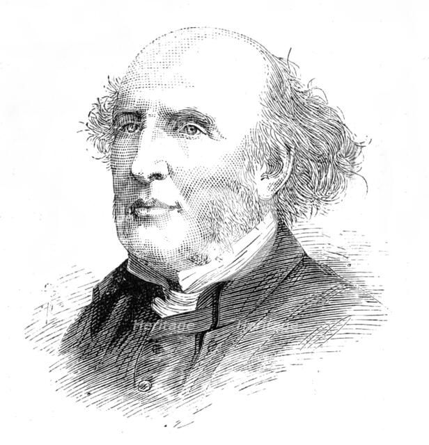 The late Rev. Dr. Lloyd, Provost of Trinity College, Dublin, 1881. Creator: Unknown.