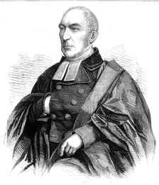 The late Rev. George Croly, LL.D., 1860. Creator: Unknown