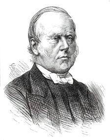 The late Rev. Jabez Burns, D.D., 1876. Creator: Unknown