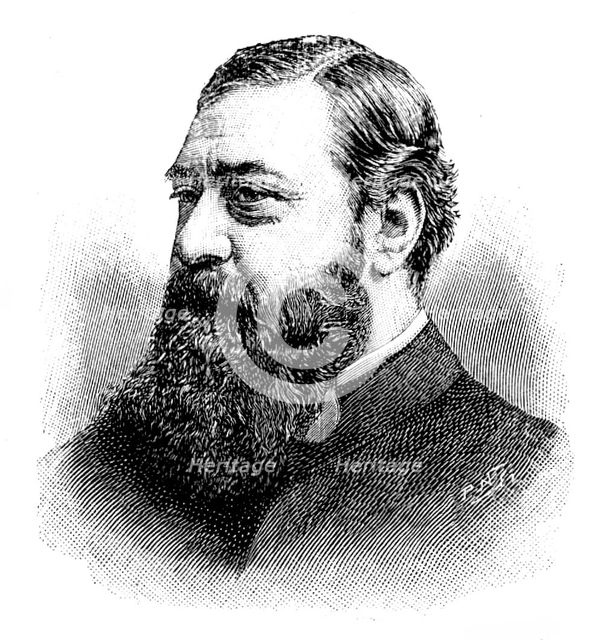 The late Rev. Samuel Flood Jones, 1895. Creator: P Naumann.