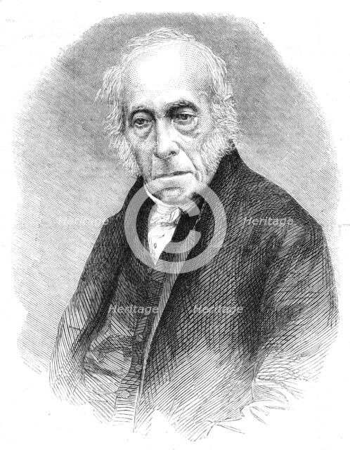 The late Rev. Thomas Hartwell Horne, 1862. Creator: Unknown.