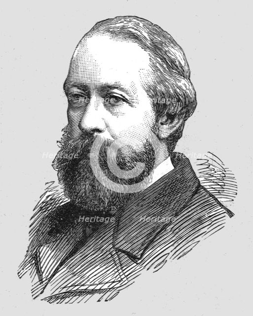 ''The Late Right Hon Henry Cecil Raikes, MP, Post-Master General', 1838-1891.', 1891. Creator: Unknown.