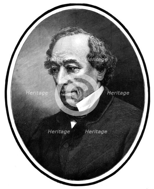 The late Right Hon. the Earl of Beaconsfield, K.G., 1881. Creator: Unknown.