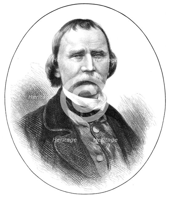 The late Wilhelm von Kaulbach, 1874. Creator: Unknown.