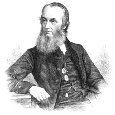 The late Very Rev. Dr. Alford, Dean of Canterbury, 1871. Creator: Unknown