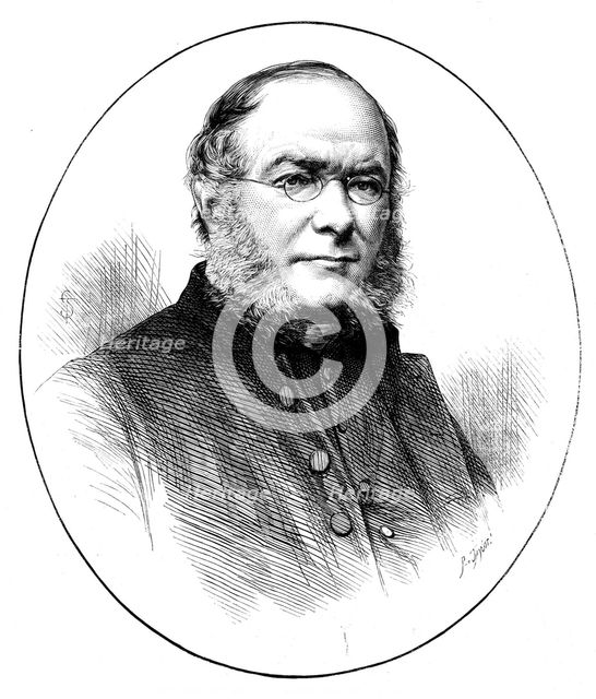 The late Very Rev. H. L. Mansel, D.D., Dean of St. Paul's, 1871. Creator: R. Taylor.