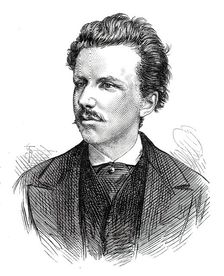 The late Viscount Amberley, 1876. Creator: Unknown