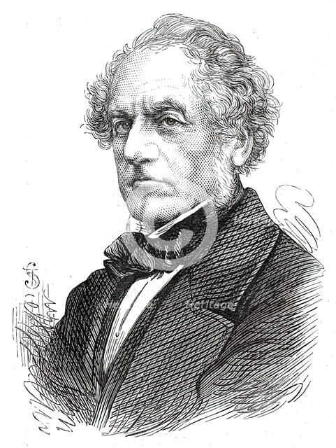 The late Viscount Galway, M.P., 1876. Creator: Unknown.