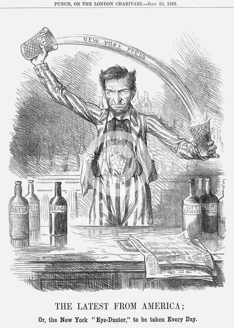 'The Latest from America', 1862. Creator: Unknown.