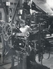 The Latest in Linos 1910. Artist: Edward Myers