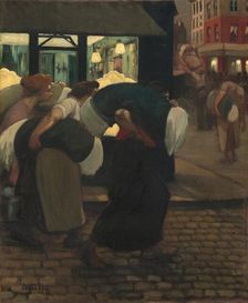 The Laundresses, 1899. Creator: Theophile Alexandre Steinlen