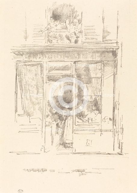 The Laundress: "La Blanchisseuse de la Place Dauphine", 1894. Creator: James Abbott McNeill Whistler.