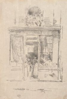 The Laundress - La Blanchisseuse de la Place Dauphine, 1894. Creator: James McNeill Whistler (American, 1834-1903)