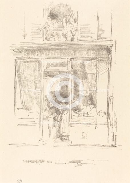 The Laundress: "La Blanchisseuse de la Place Dauphine", 1894. Creator: James Abbott McNeill Whistler.