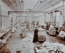 The laundry room, Long Grove Hospital, Surrey, 1910