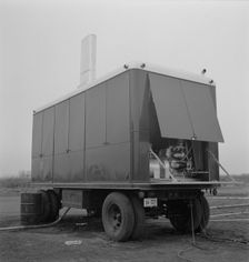 The laundry unit, FSA mobile camp, Merrill, Klamath County, Oregon, 1939. Creator: Dorothea Lange