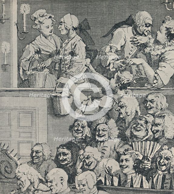 'The Laughing Audience, 1733', (1920). Artist: Unknown.
