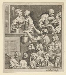 The Laughing Audience, ca. 1800. Creator: Dent