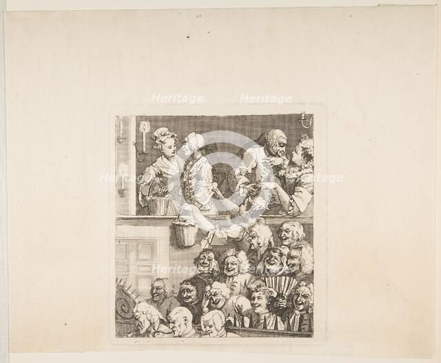 The Laughing Audience, December 1733. Creator: William Hogarth.