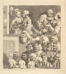The Laughing Audience, December 1733. Creator: William Hogarth