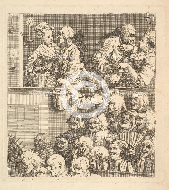 The Laughing Audience, December 1733. Creator: William Hogarth.