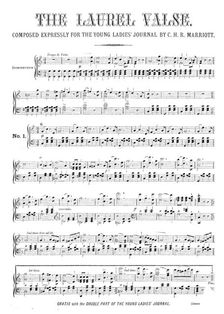 "The Laurel Valse", 1858. Creator: Unknown