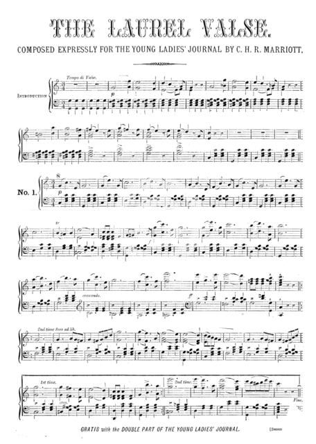 "The Laurel Valse", 1858. Creator: Unknown.