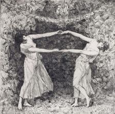 The Laurel Dance, 1915. Creator: Frederick Childe Hassam