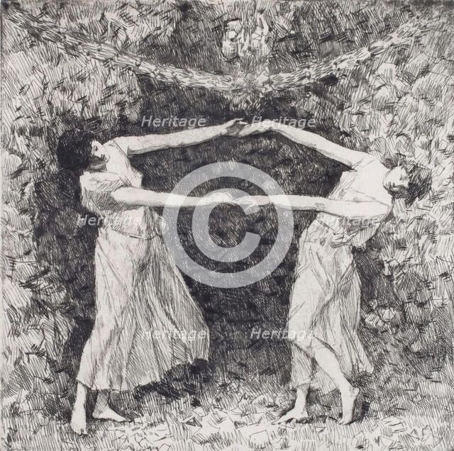 The Laurel Dance, 1915. Creator: Frederick Childe Hassam.