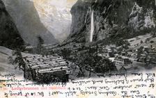 The Lauterbrunnen Valley, Bernese Oberland, Switzerland, 1903
