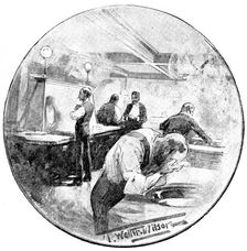 The Lavatory, Carlton Club, 1890. Creator: Unknown