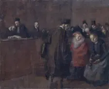 The law court (Scene de tribunal) 1910. Creator: Jean Louis Forain