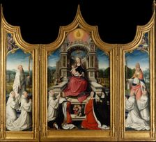 The Le Cellier Altarpiece, 1509. Creator: Jean Bellegambe