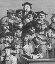 The Lecture 1736, (1830s). Creator: Unknown