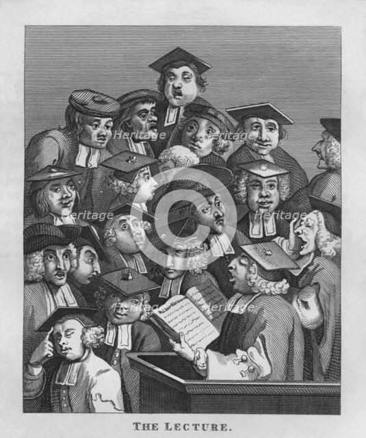 'The Lecture', 1808, (1827).  Creator: Thomas Cook.