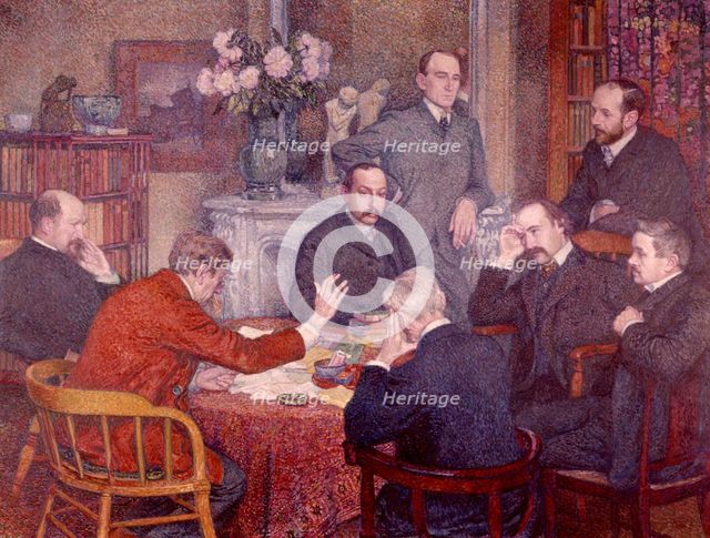 'The Lecture', 1903.  Artist: Théo van Rysselberghe
