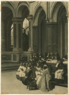 The Lectern, 1871. Creator: Leon-Augustin Lhermitte