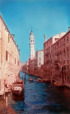 The Leaning Tower of the Church of San Giorgio dei Greci, Venice, Italy, c1955. Creator: Arthur Charles Kirby Ware