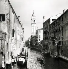 The Leaning Tower of the Church of San Zaccaria, Venice, Italy, c1955. Creator: Arthur Charles Kirby Ware