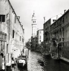 The Leaning Tower of the Church of San Zaccaria, Venice, Italy, c1955. Creator: Arthur Charles Kirby Ware