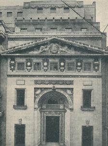 The Leadenhall Street Entrance of Lloyd's 1936