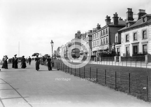 The Leas, Sandgate, Folkestone, Kent, 1890-1910. Artist: Unknown