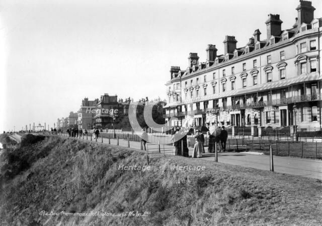 The Leas, Sandgate, Folkestone, Kent, 1890-1910. Artist: Unknown