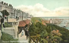 The Leas Shelter, Folkestone 1900s. Creator: Unknown