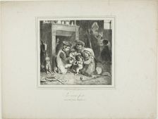 The Least Strong is the Most Treacherous, 1828. Creator: Auguste Raffet
