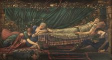 The Legend of Briar Rose: The Sleeping Beauty, 1885-1890. Creator: Burne-Jones, Sir Edward Coley (1833-1898)