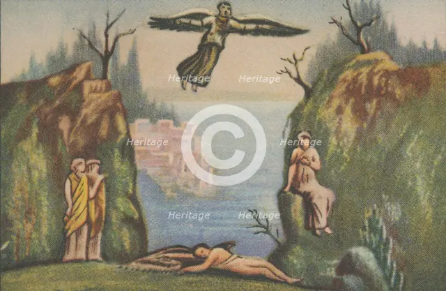 The legend of Icarus, 1932. Creator: Unknown.