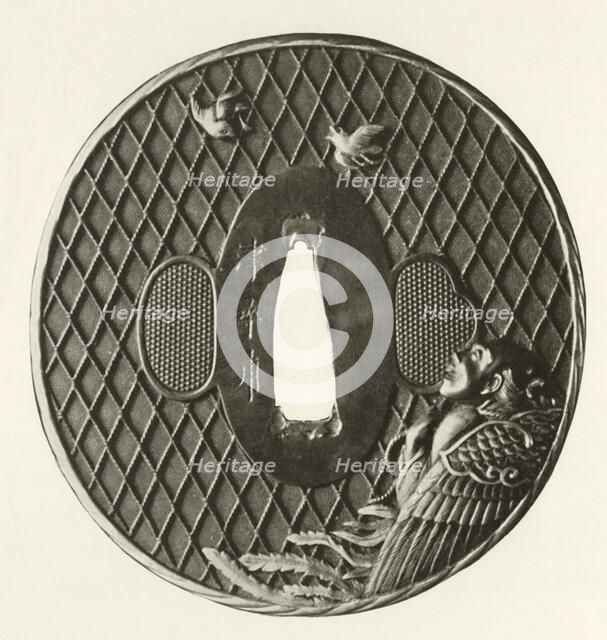 'The Legend of Mio-No-Matsubara, (1740-1760), 1910. Creator: Tsu Jinpo.